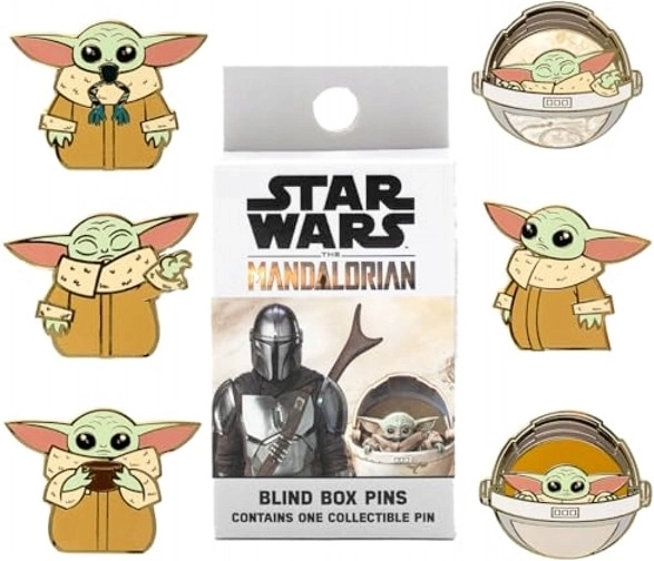 Funko Star Wars: The Mandalorian collectible metal Grogu pin - 1 piece