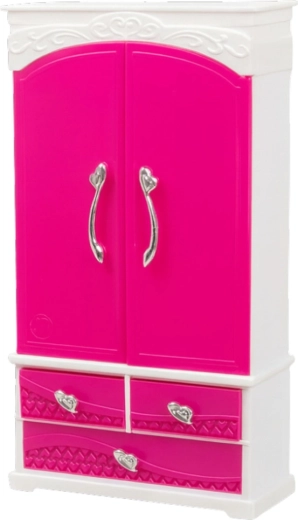 Plašs drēbju skapis ar funkcionālām detaļām