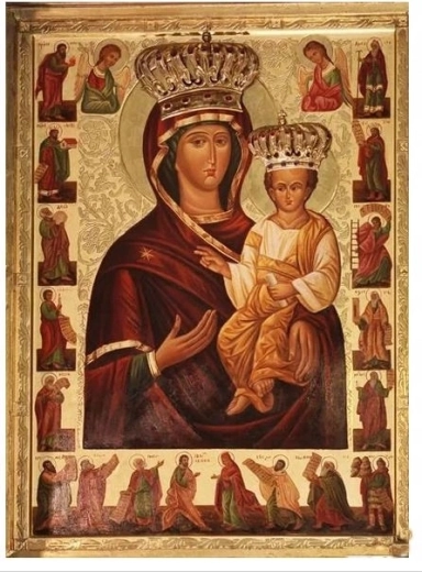 Norimpex Paint by Numbers Virgin Mary of Bieszczady 40 × 50 cm