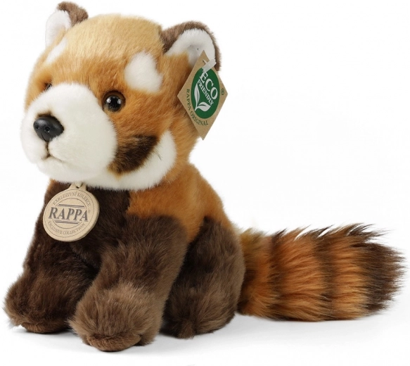 Rappa plīša sarkanā panda 18 cm, eco friendly