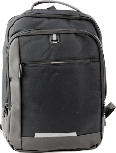 Men's USB Business Laptop Backpack Black 16L 45cm