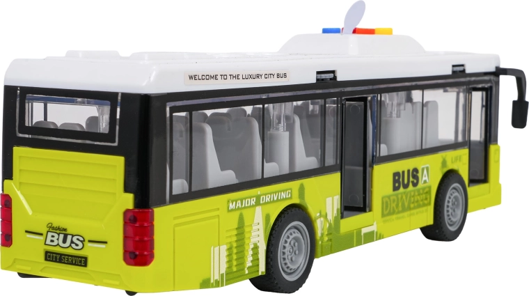 Detailed 1:16 scale city bus