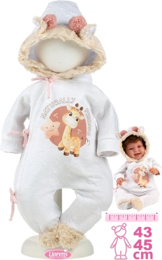 Llorens apģērbiņš lellei New Born 43–45 cm