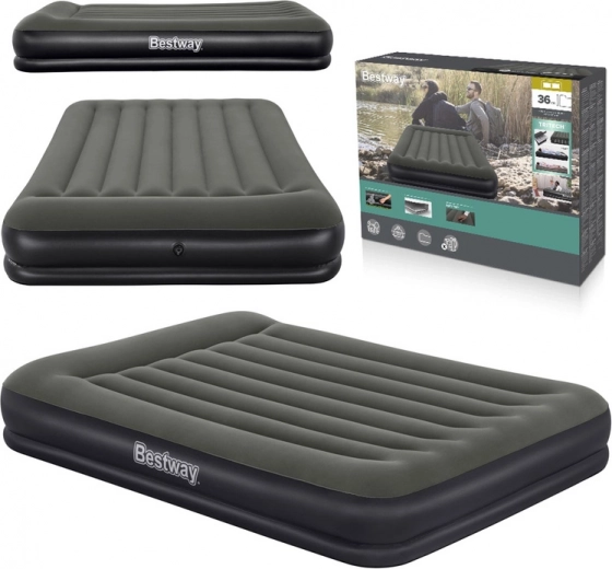 Bestway divvietīgā piepūšamā gulta Queen Tritech 203 × 152 × 36 cm