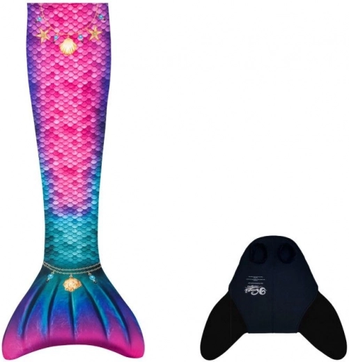 Rainbow Swimming Mermaid Tail