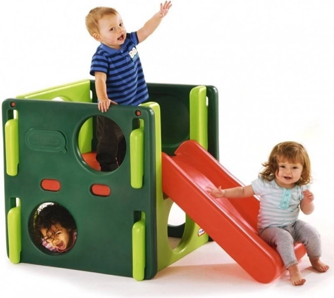 Bērnu rotaļu laukums ar slidkalniņu Little Tikes Jr. Activity Gym Evergreen