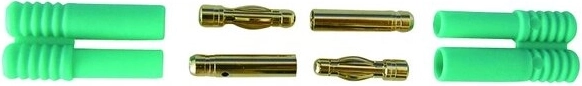 Aizsargapvalks 4 mm apzeltītam JAMARA savienotājam