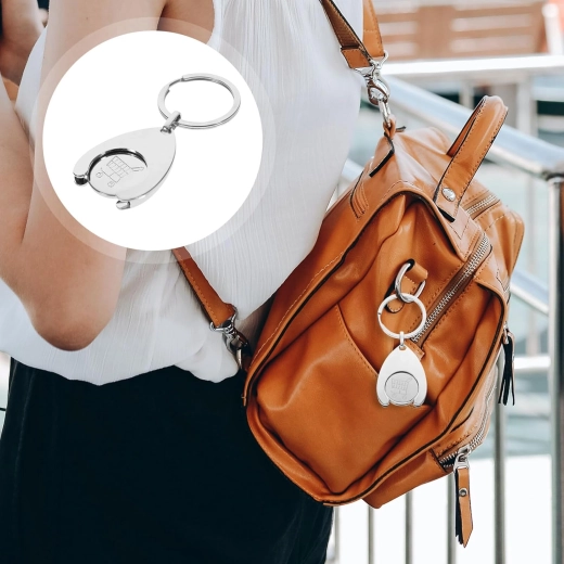 Viegli piestiprināms pie atslēgām vai mugursomas