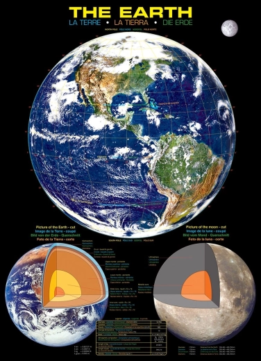 Eurographics Puzzle Earth 1000 Pieces