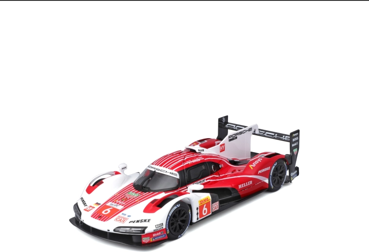 Metāla modelis Bburago 1:24 Porsche 963 Racing (2024)