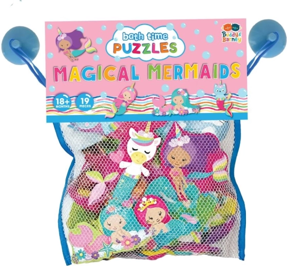 Vannas puzle vannai ar jūras fejām Buddy & Barney