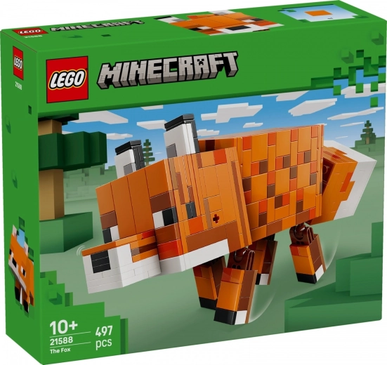 LEGO Minecraft lapsa – konstruktors bērniem no 10 gadu vecuma