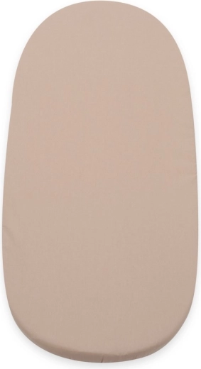 Cotton stroller sheet 35×75 cm cappuccino