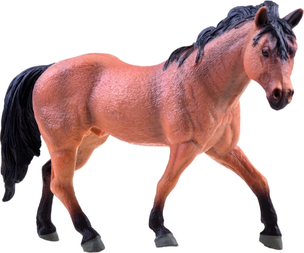 Realistic adult horse figurine