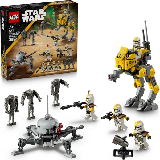 LEGO Star Wars 75431 327. zvaigžņu korpusa klonu karavīru kaujas komplekts