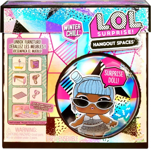 L.O.L. Surprise Winter Chill Hangout Spaces – pirts ar lellīti Ice