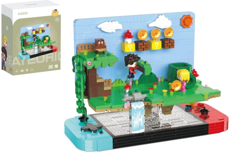 KOCO Video Game Building Set, 1045 Pieces