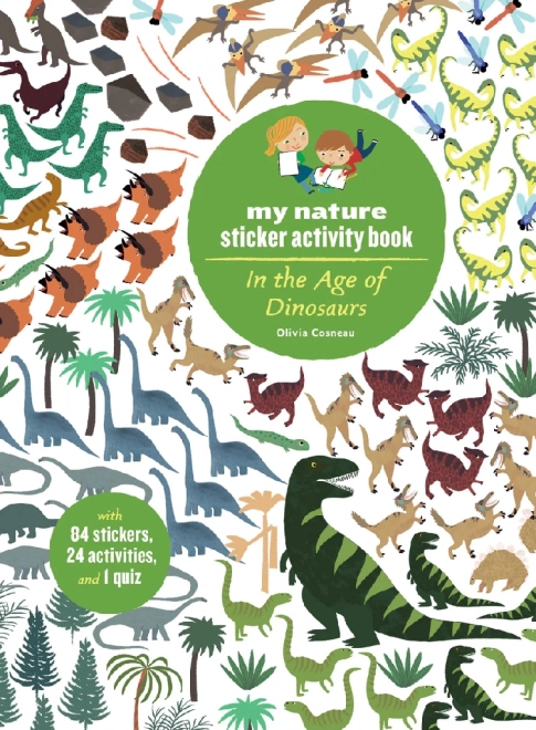 Chronicle Books aktivitāšu grāmata ar uzlīmēm – Dinozauru laikmetā