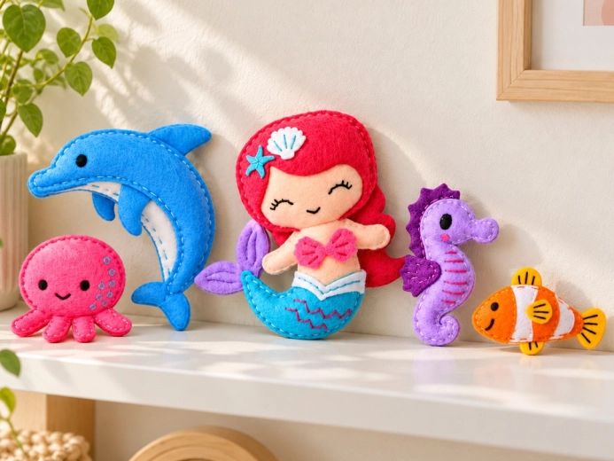 Magical sea characters