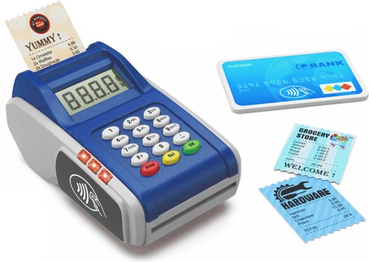 Bērnu elektroniskais karšu maksājumu terminālis - 1 gab.