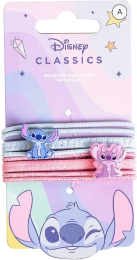 Disney Lilo & Stitch (Stitch) Hair Elastic Set – 8 pcs