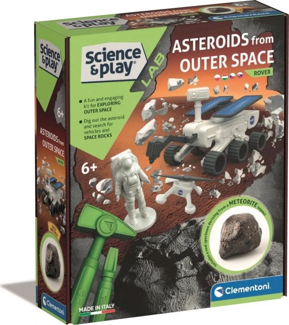 Clementoni laboratorija ar NASA izpētes komplektu – asteroīds
