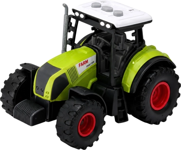 Traktors ar LED gaismām, skaņu un piedziņu