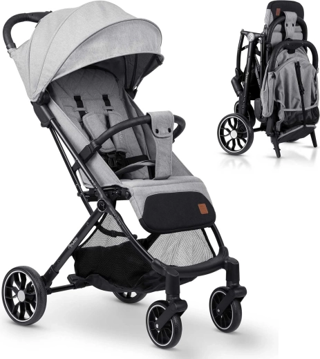 Nukido Paseo sports stroller – Light gray
