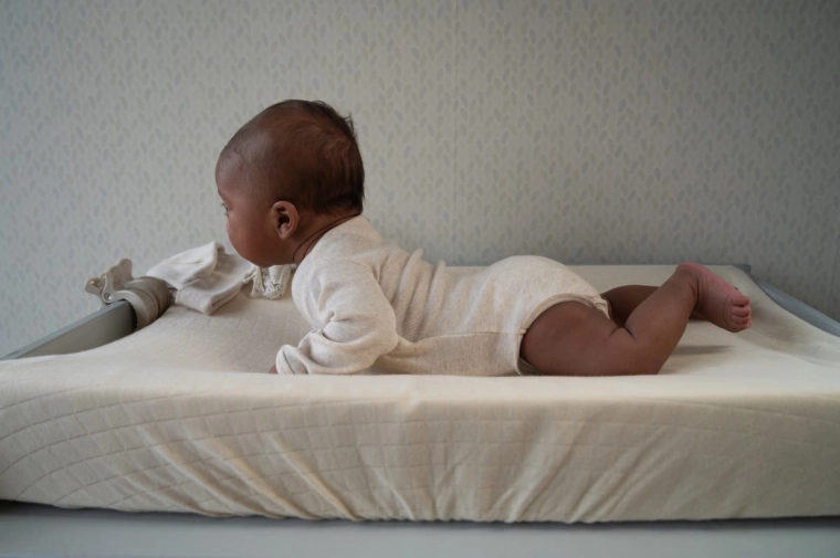 A cut that doesn’t press and allows for a diaper