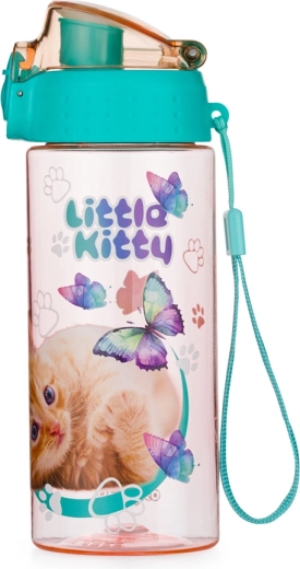 Bērnu dzeramā pudele OXY CLICK 500 ml Kaķis