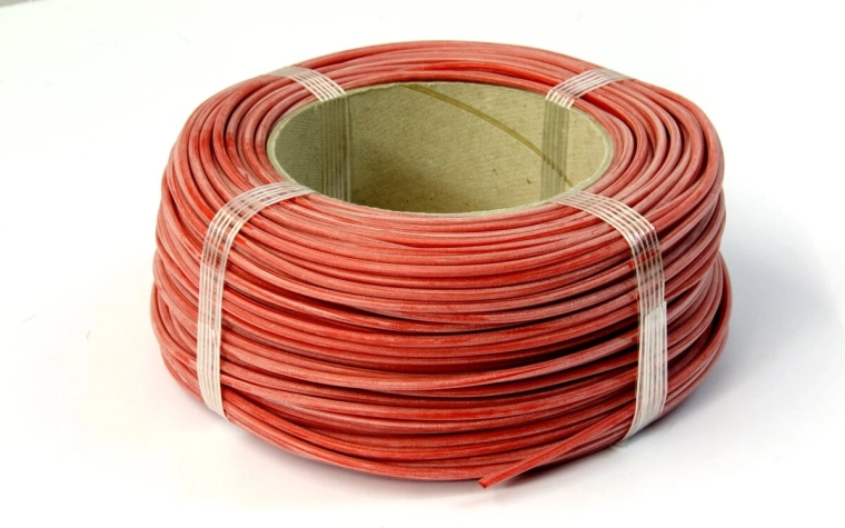 Silikona vads JAMARA 1,5 mm² 100 m, sarkans