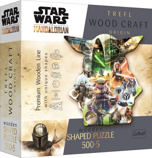 Koka puzle TREFL The Mandalorian: Noslēpumainais Grogu