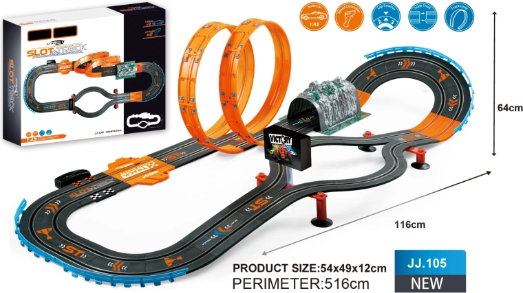 Liela sacīkšu trase Racer 1:43