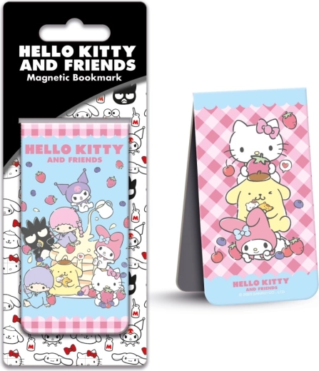Hello Kitty magnētiskā grāmatzīme zilā - 1 gab.