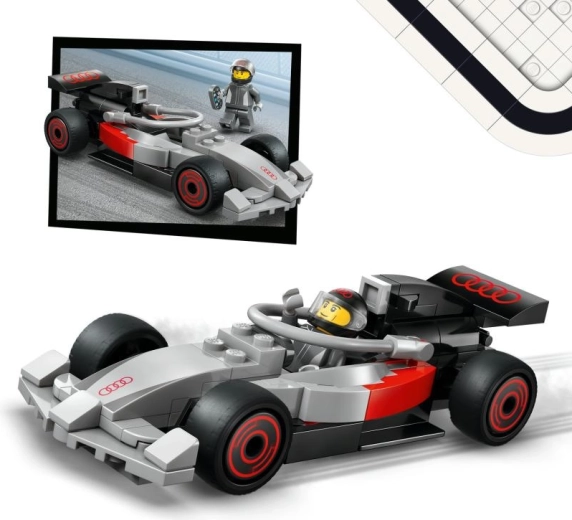 Autentisks AUDI F1 vienvietīgais bolīds
