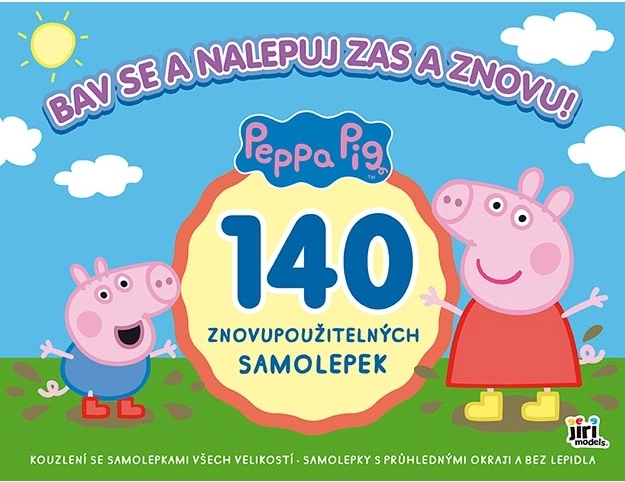 Peppa Pig – Fun with Reusable Stickers