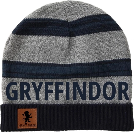 Black and Grey Harry Potter Beanie