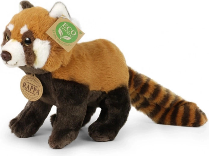 Sarkana plīša panda 20 cm no Rappa