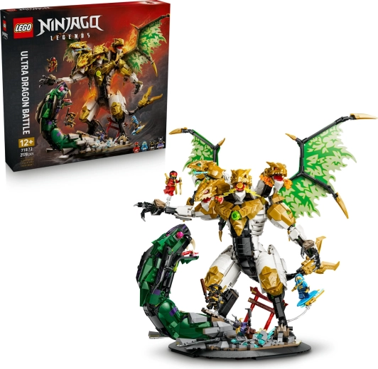 LEGO NINJAGO cīņa ar ultra pūķi
