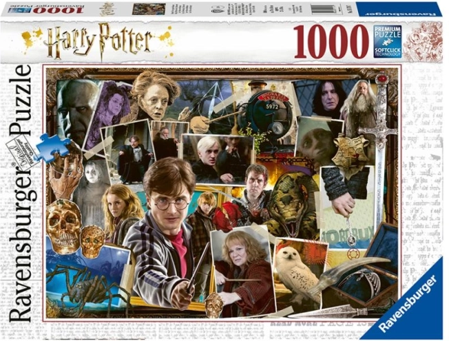 Ravensburger Harijs Poters pret Voldemortu – puzle 1000 detaļas