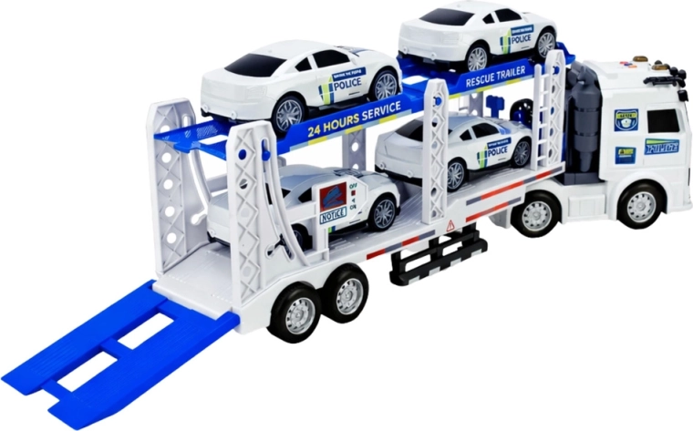Loading and unloading using a ramp