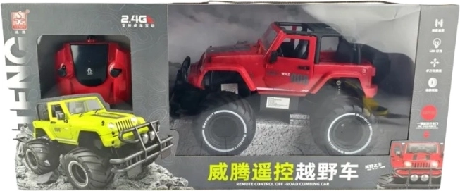 Off-Road Remote-Controlled Jeep