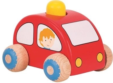 Koka automašīnīte ar taurīti