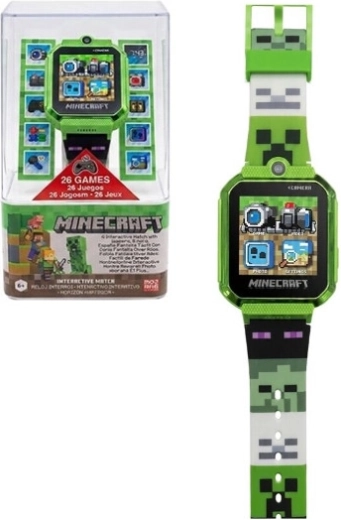 Interaktīvs Minecraft pulkstenis