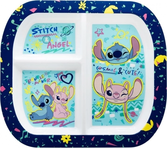 Bērnu taisnstūra šķīvis STITCH
