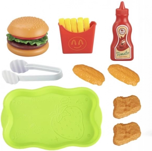 PLEJO Play Food Set - Hamburger