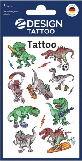 Bērnu tetovējumi Dinozauri