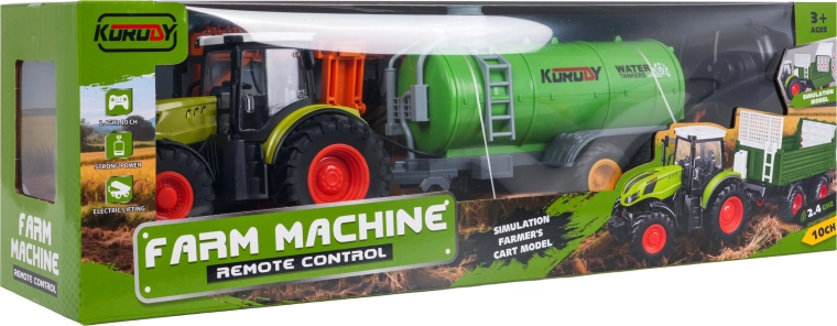 Realistic farm machinery details