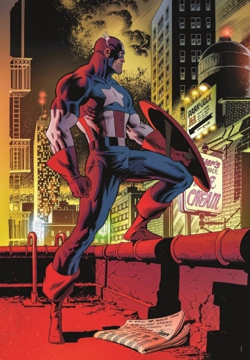 Clementoni puzle Marvel: Kapteinis Amerika 1000 gabaliņi