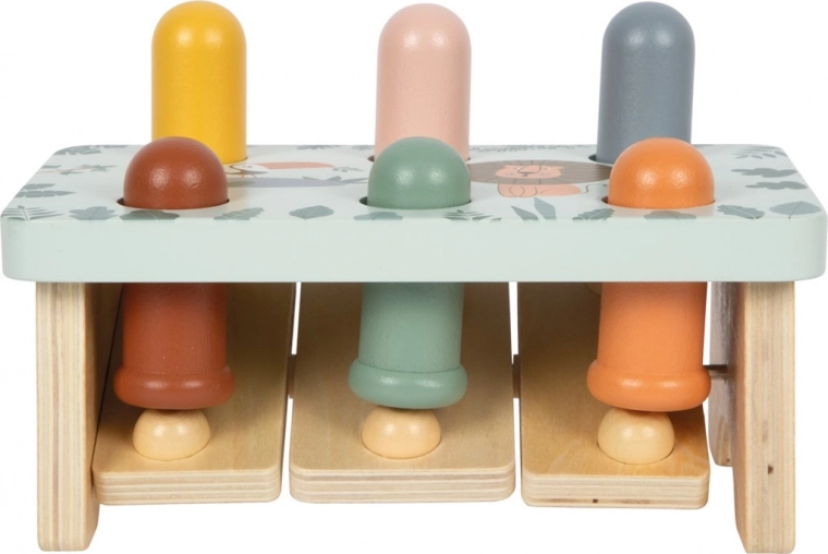 Fun “press – pop” effect